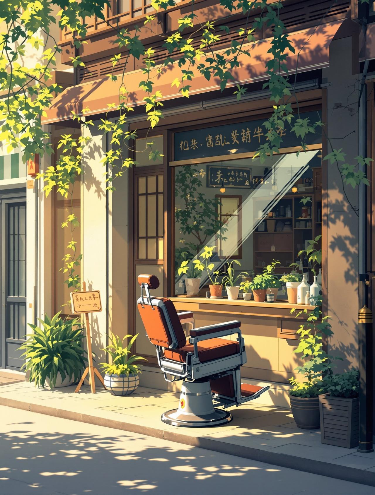 黄豆短剧 老街理发店 - 邻里温情纪实，友谊物语治愈短剧