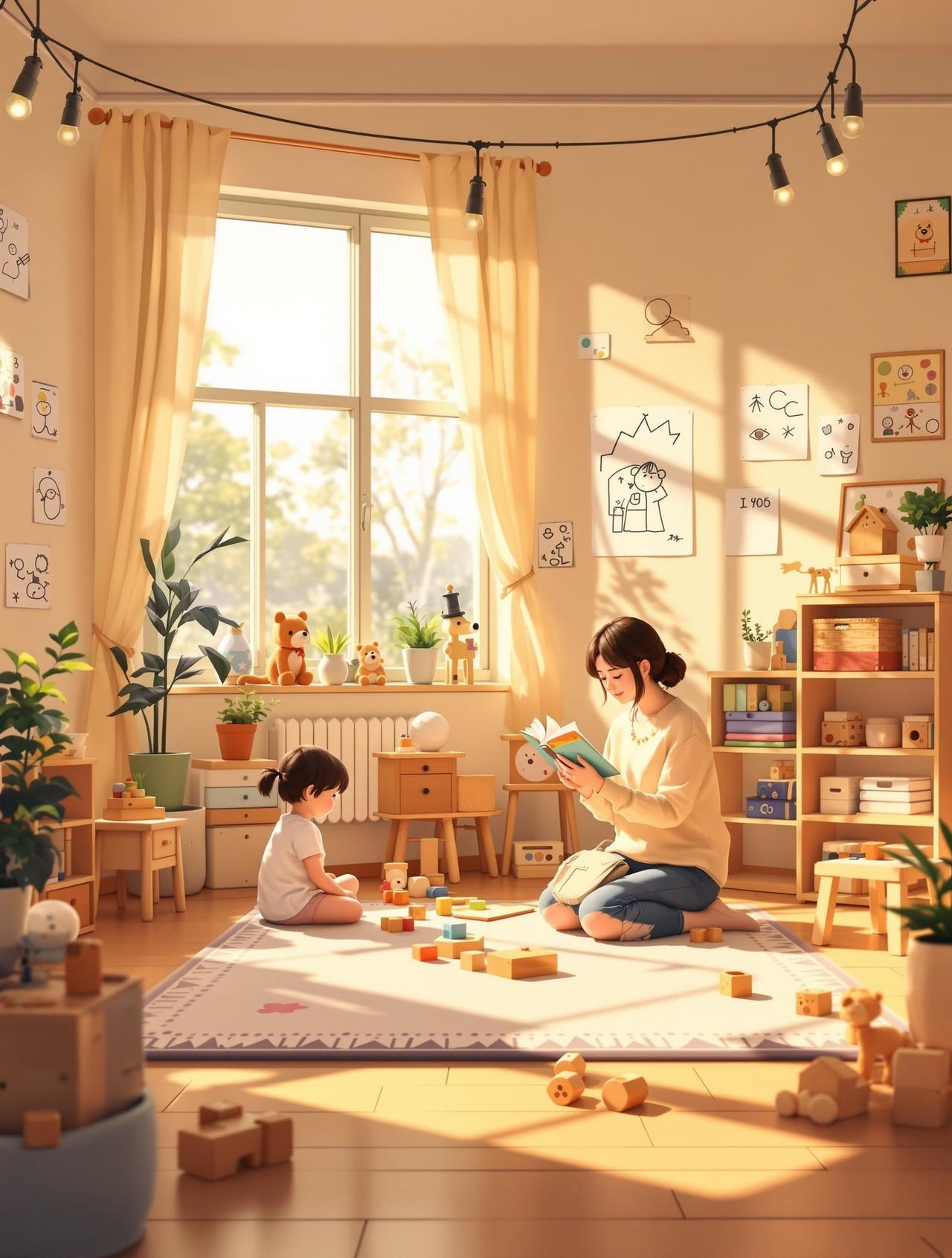 黄豆短剧 幼儿园的午后 - 童真治愈时光，治愈成长治愈短剧推荐