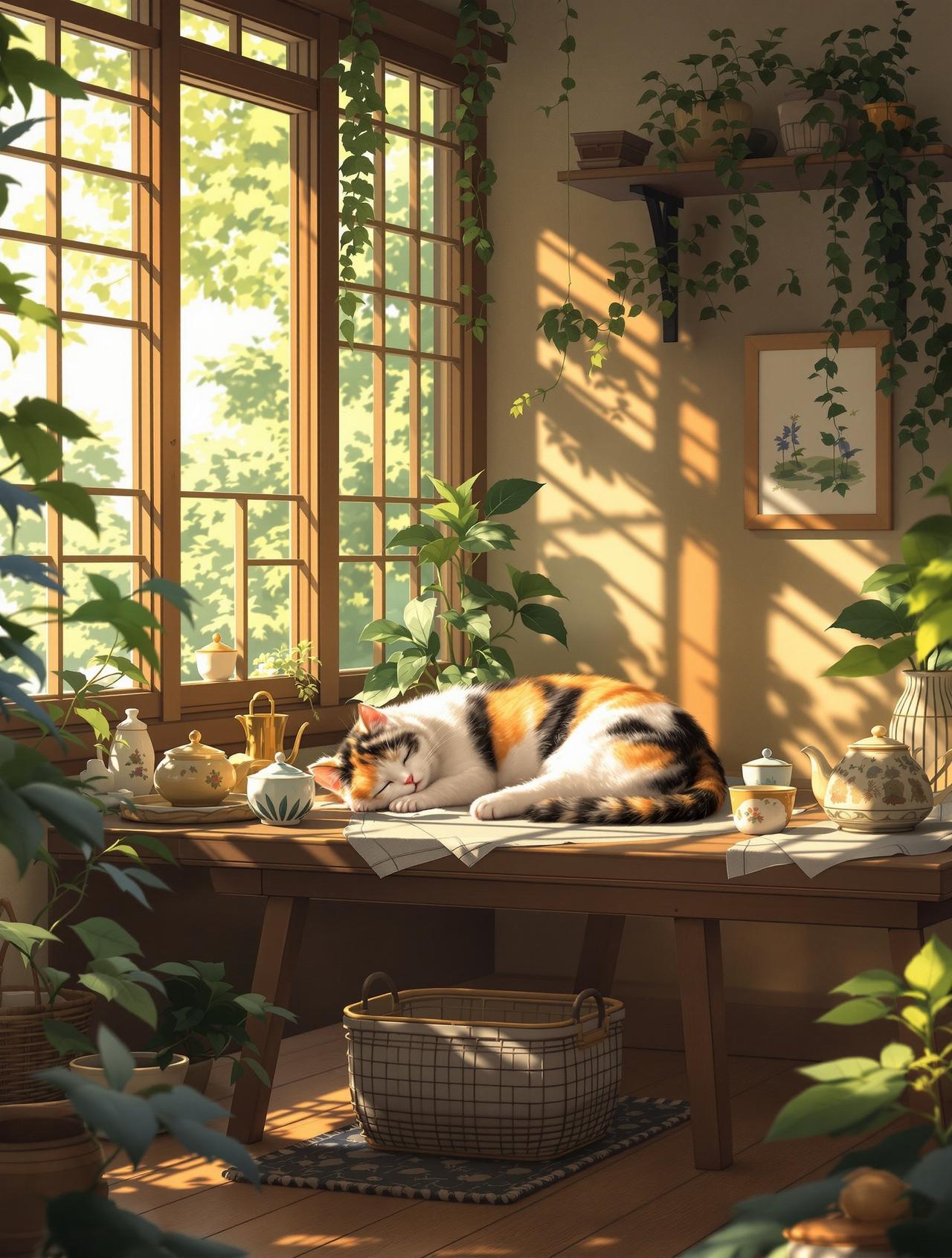 黄豆短剧 猫与茶屋 - 慢生活物语，温情日常治愈短剧